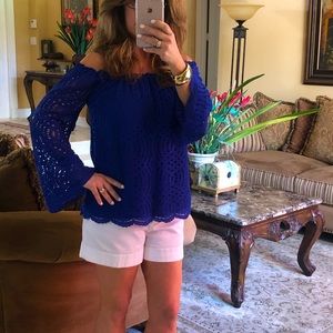 Lilly Pulitzer off the shoulder top